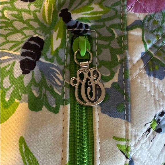 Vera Bradley Julie Bag in Retired Butterfly Garden - Picture 4 of 7